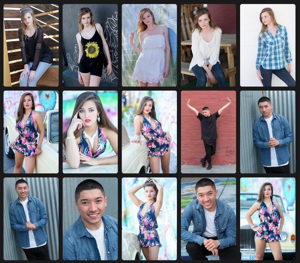 Sample Modeling & Acting Headshots